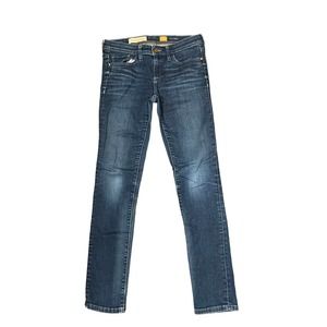 Pilcro & The Letter Press Slim Fit Skinny Jeans Women Sz. 27 Low-Rise Wash Denim